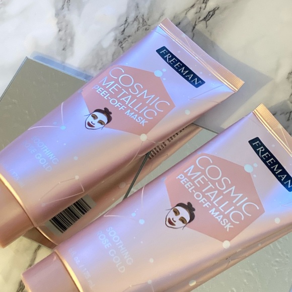 2x Freeman Metallic Peel Off Face Mask Soothing Rose Gold - Picture 4 of 4